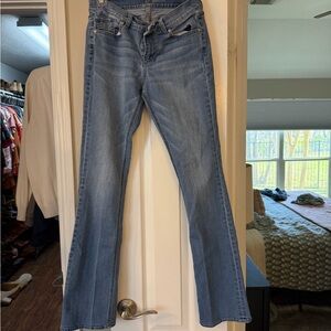 New York & Company Women's Blue Boot Cut Jeans